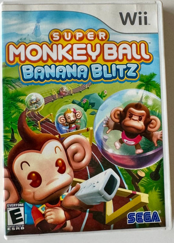 Super Monkey Ball: Banana Blitz para Nintendo Wii Completo con Manual