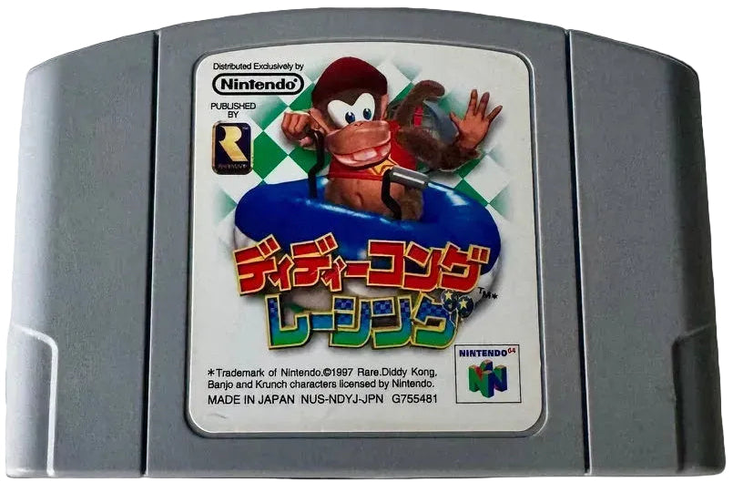 Diddy Kong Racing Japonés para Nintendo 64 N64 Cartucho Original