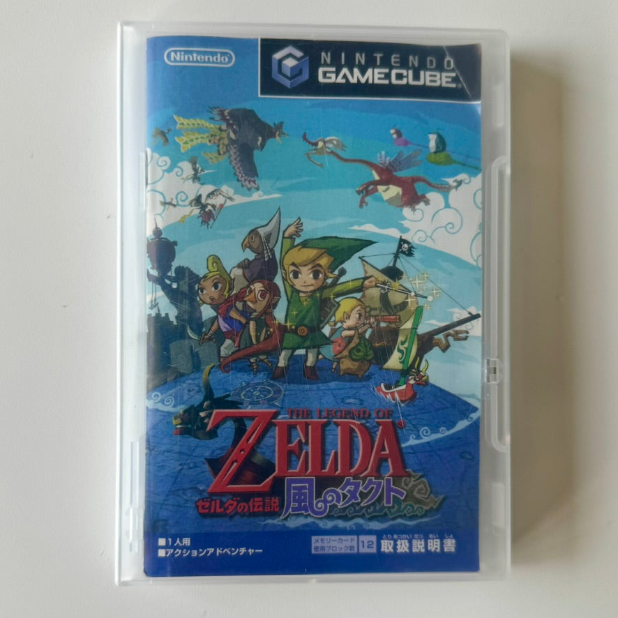 The Legend of Zelda: The Wind Waker / Kaze no Takt - Nintendo GameCube Japonés NTSC-J con Caja y Manual