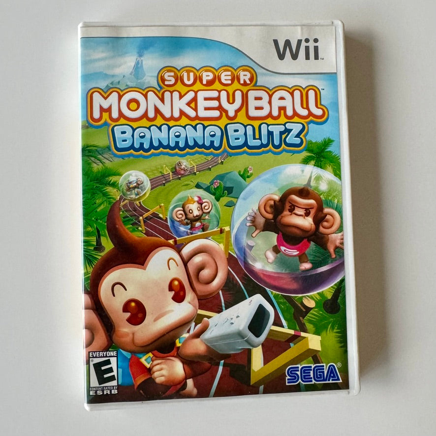 Super Monkey Ball: Banana Blitz para Nintendo Wii Completo con Manual
