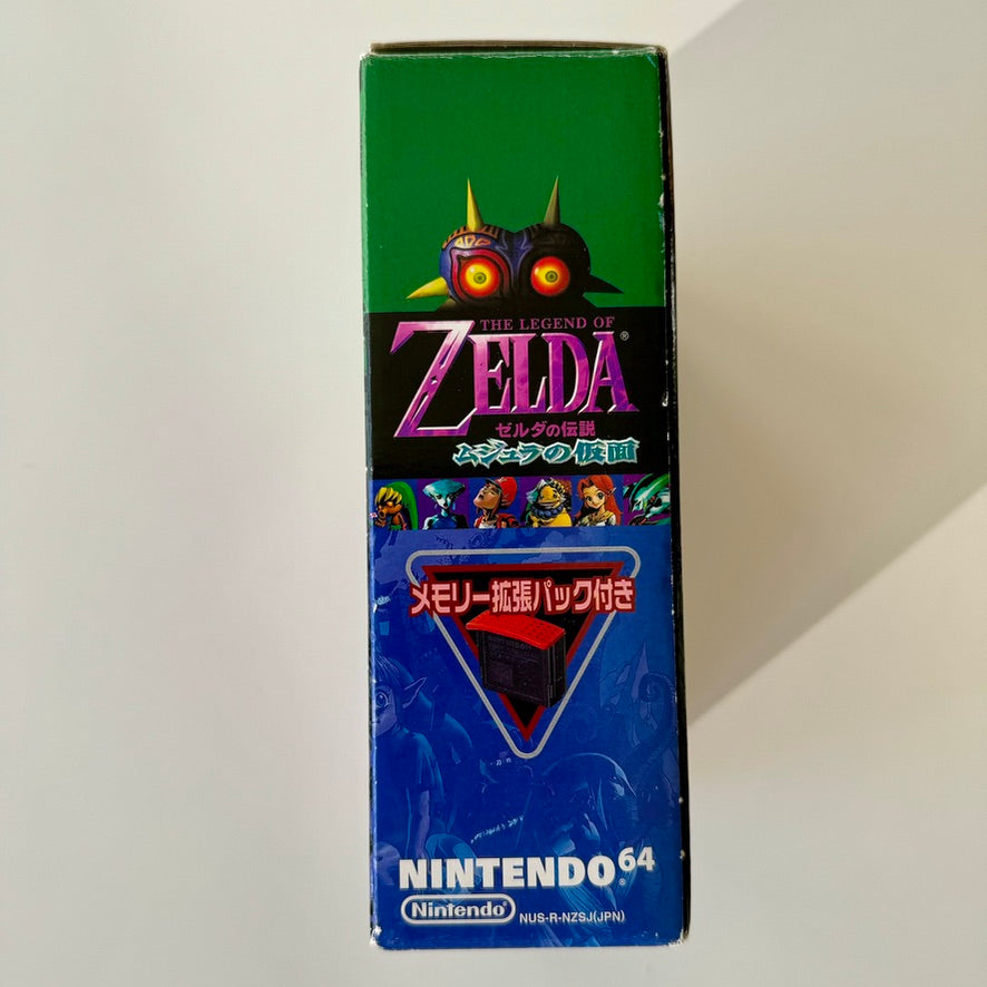 The Legend of Zelda: Majora’s Mask Nintendo 64 Japonés Completo en Caja con Expansion Pack Original