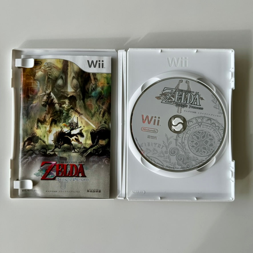 The Legend of Zelda: Twilight Princess - Nintendo Wii Japonés NTSC-J con Caja, Manual y Disco