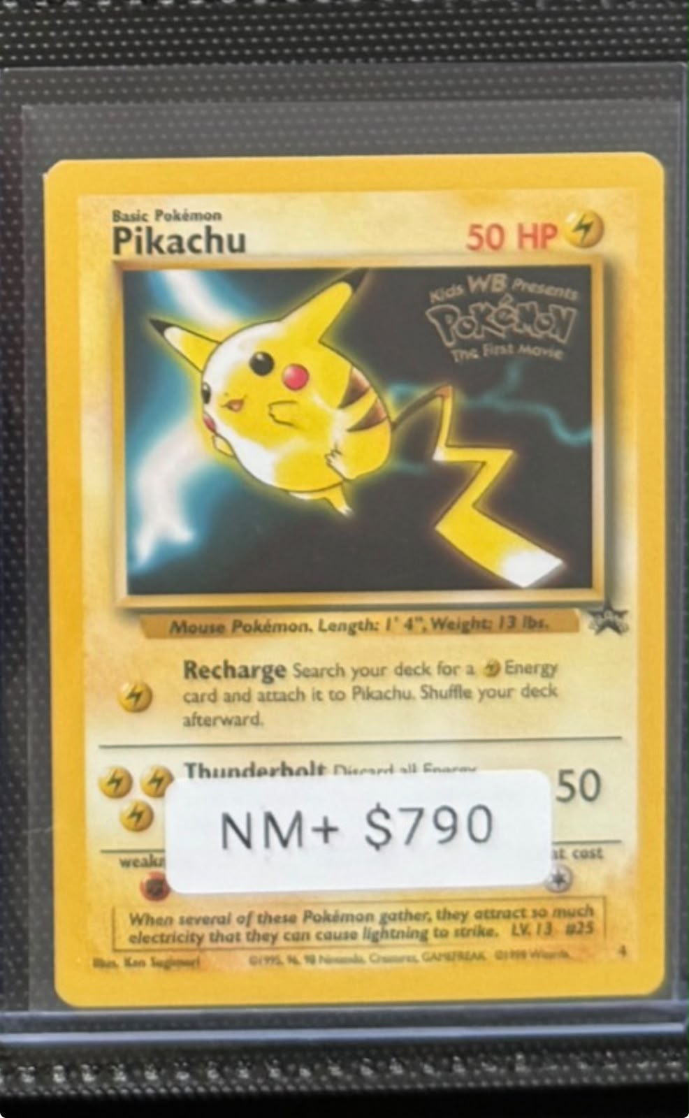 Lote de Cartas Pokémon Vintage – Pikachu y Gengar