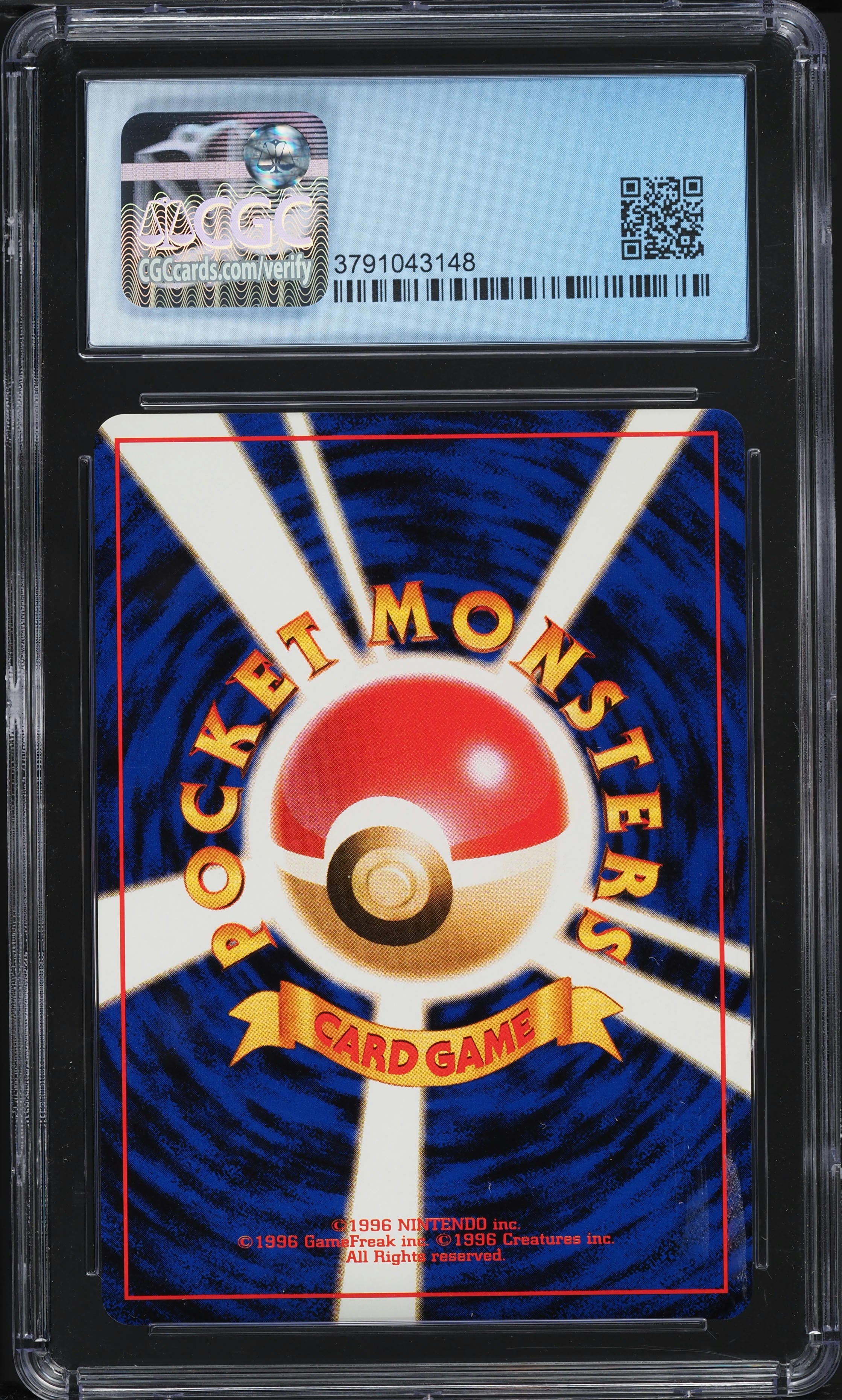 Carta Charmander Base Set Japonés 1996 - Pokémon #4 CGC 9.5 Gem Mint
