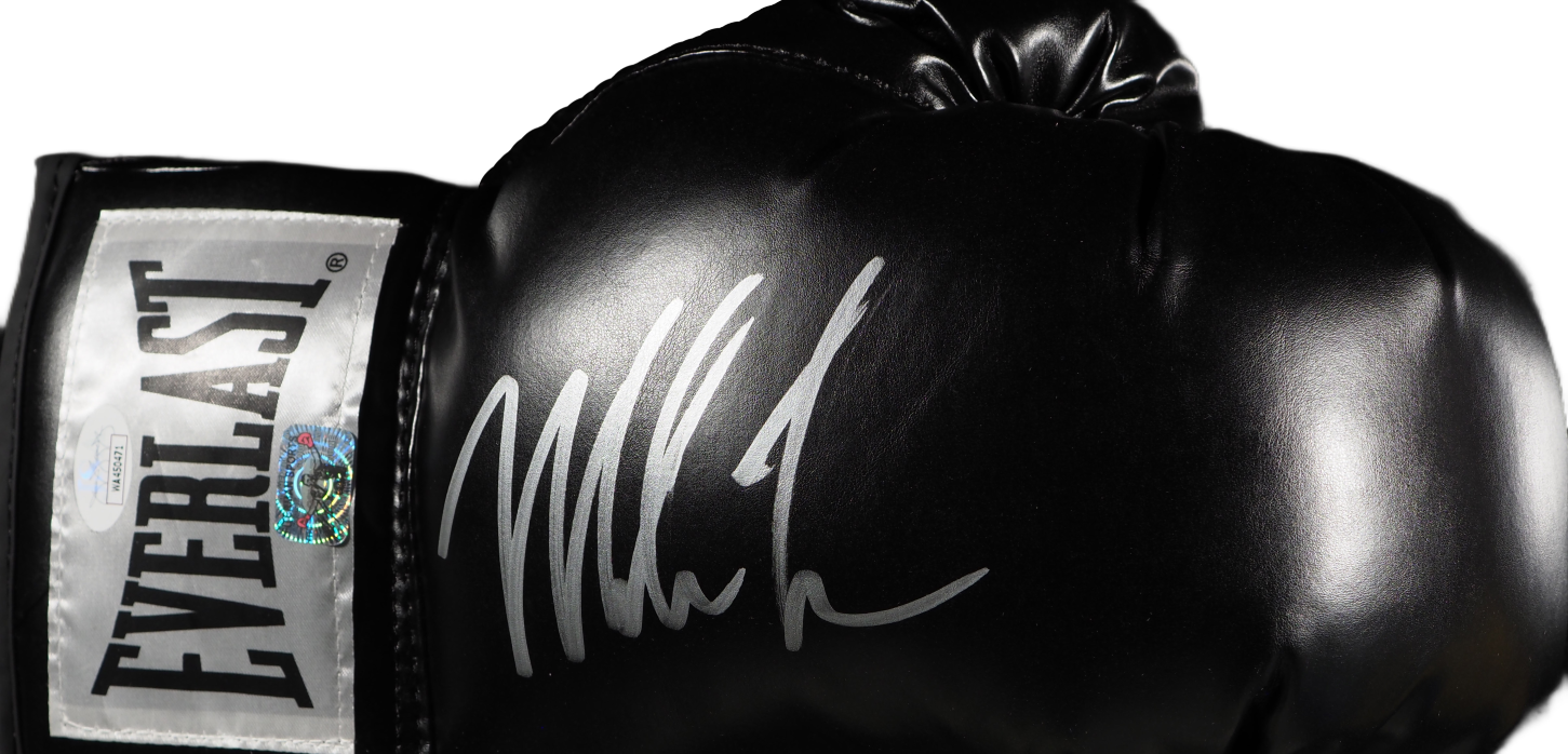 Guante de Box firmado por Mike Tyson - Autenticado por JSA y Fiterman Sports (COA incluido)