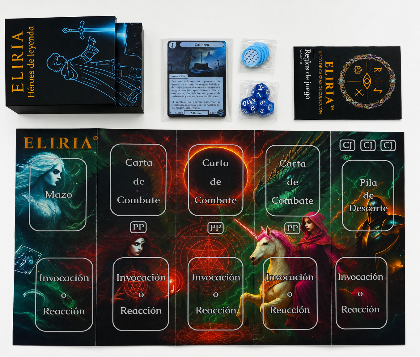 Eliria Héroes de Leyenda Deck de Inicio 1ra Edición - Set BASE Español 2025