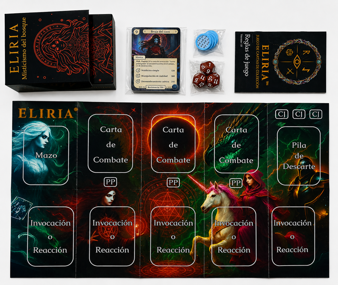 Eliria Misticismo del Bosque Deck de Inicio 1ra Edición - Set BASE Español 2025